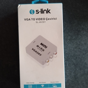 SLİNK SL-AV301 VGA TO VİDEO ÇEVİRİCİ 