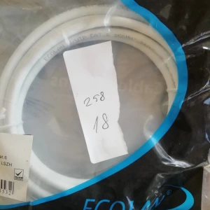 EXCEL&HES&ECOLAN 24AWG WHİTE 3m. CAT6 KABLO